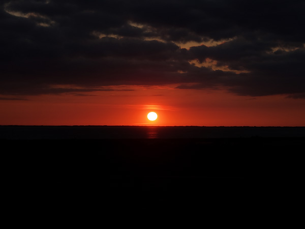 Solnedgang